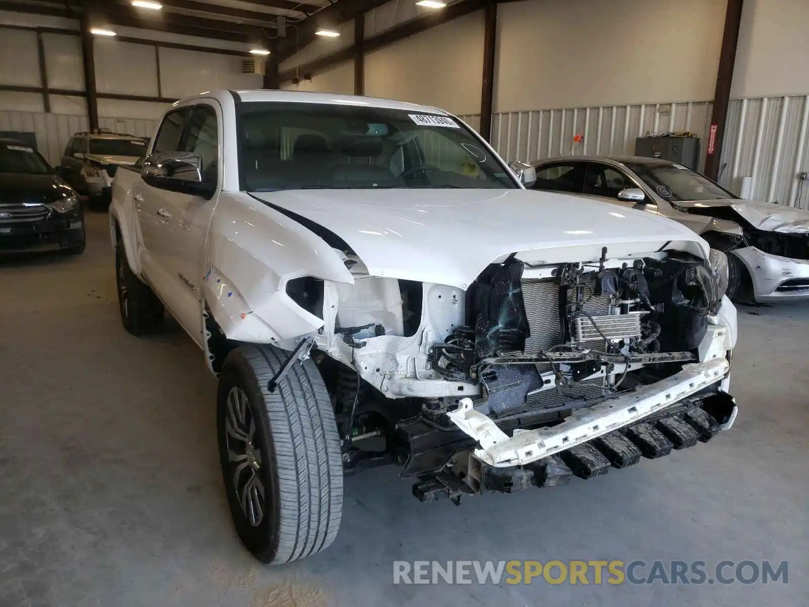 1 Photograph of a damaged car 3TMGZ5AN6LM337236 TOYOTA TACOMA 2020