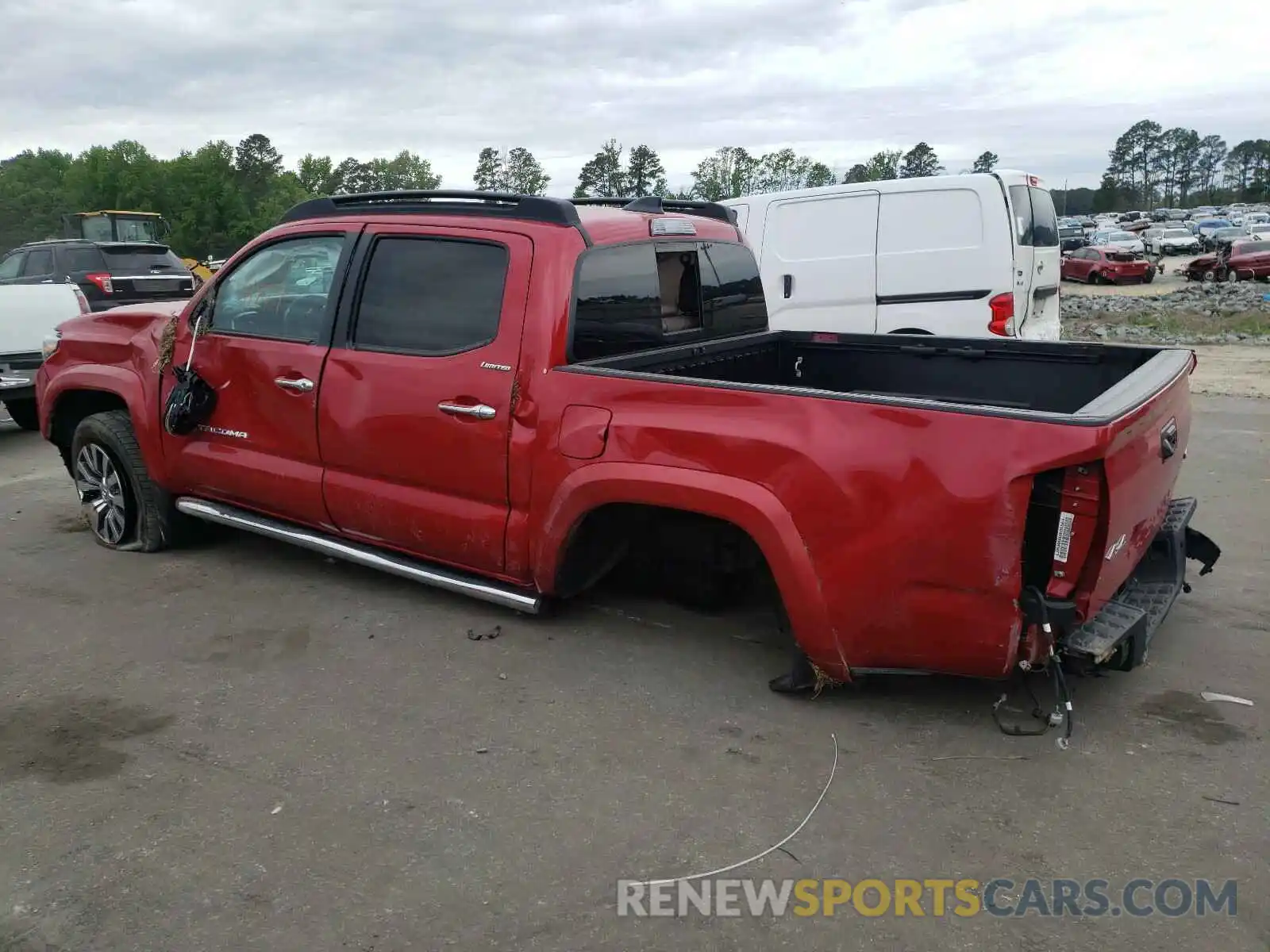 3 Photograph of a damaged car 3TMGZ5AN7LM342171 TOYOTA TACOMA 2020