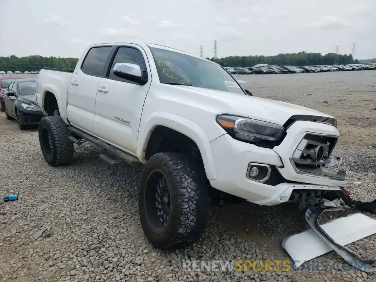 1 Photograph of a damaged car 3TMGZ5AN8LM346715 TOYOTA TACOMA 2020