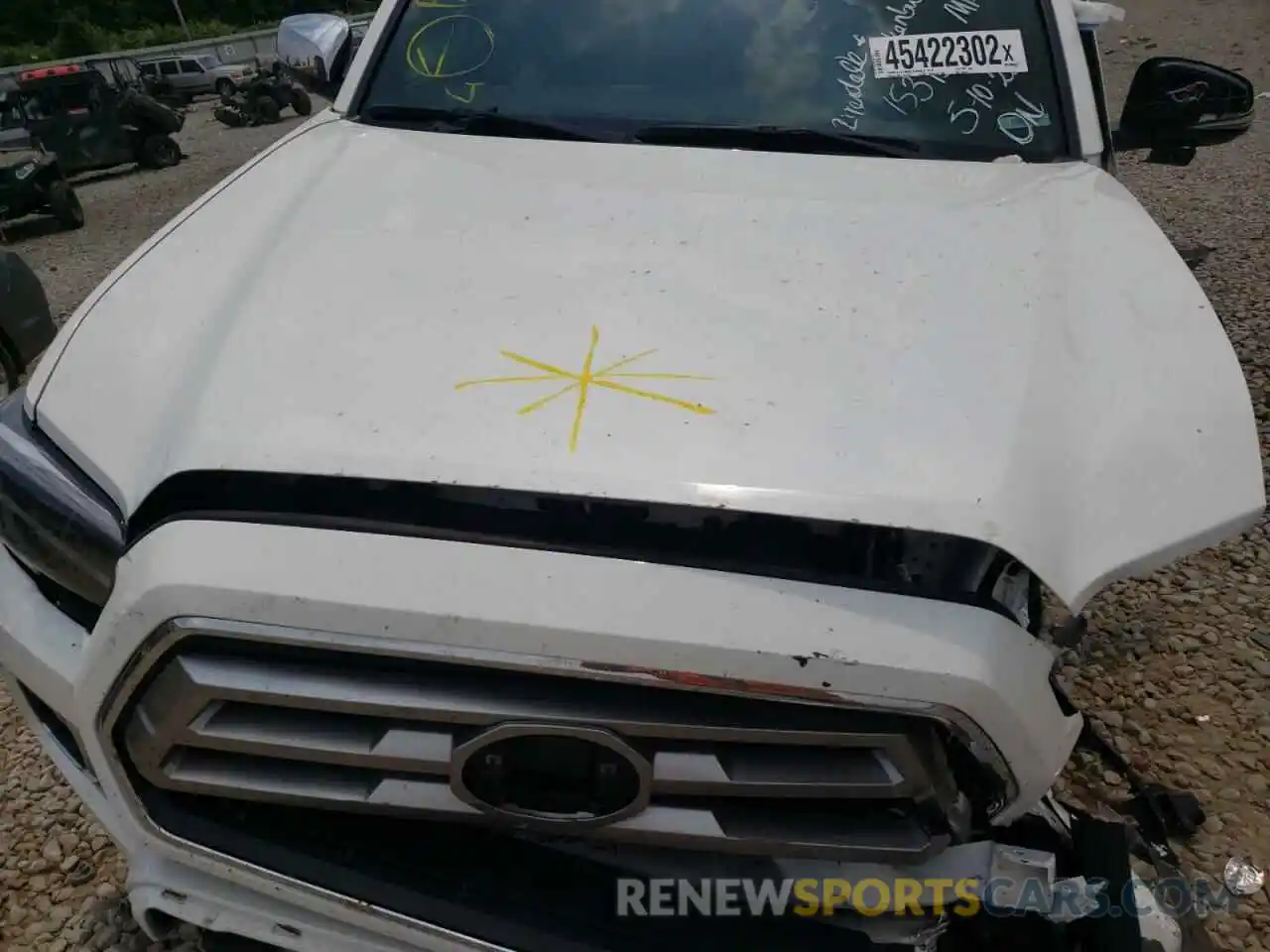 7 Photograph of a damaged car 3TMGZ5AN8LM346715 TOYOTA TACOMA 2020