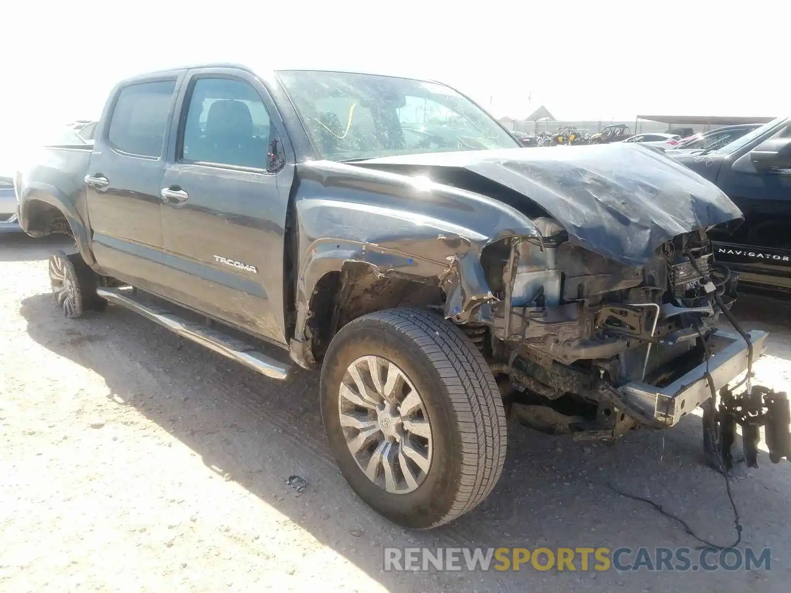 1 Photograph of a damaged car 3TMGZ5ANXLM299509 TOYOTA TACOMA 2020