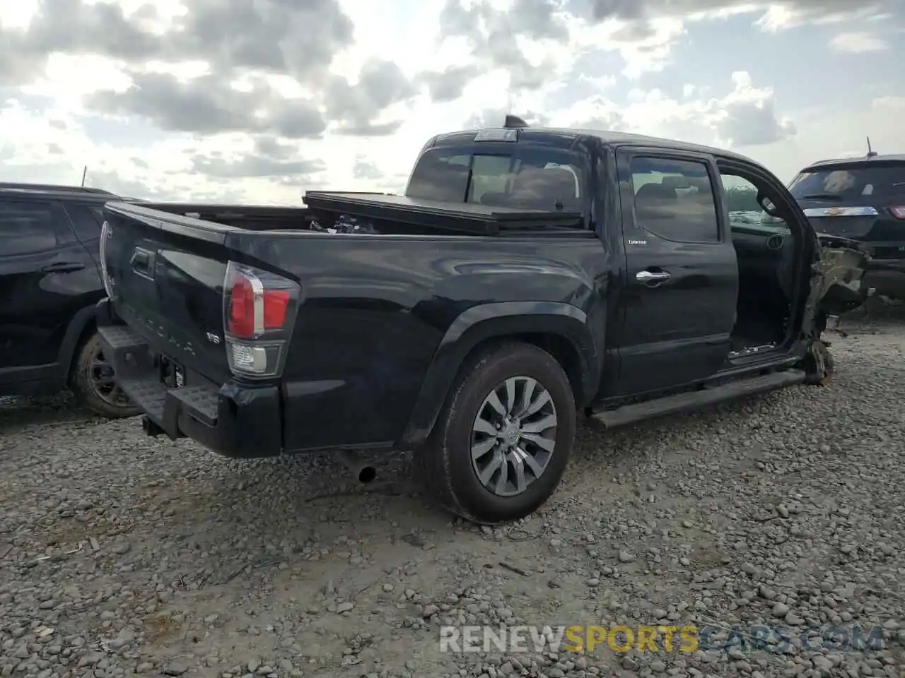 3 Photograph of a damaged car 3TMGZ5ANXLM355366 TOYOTA TACOMA 2020