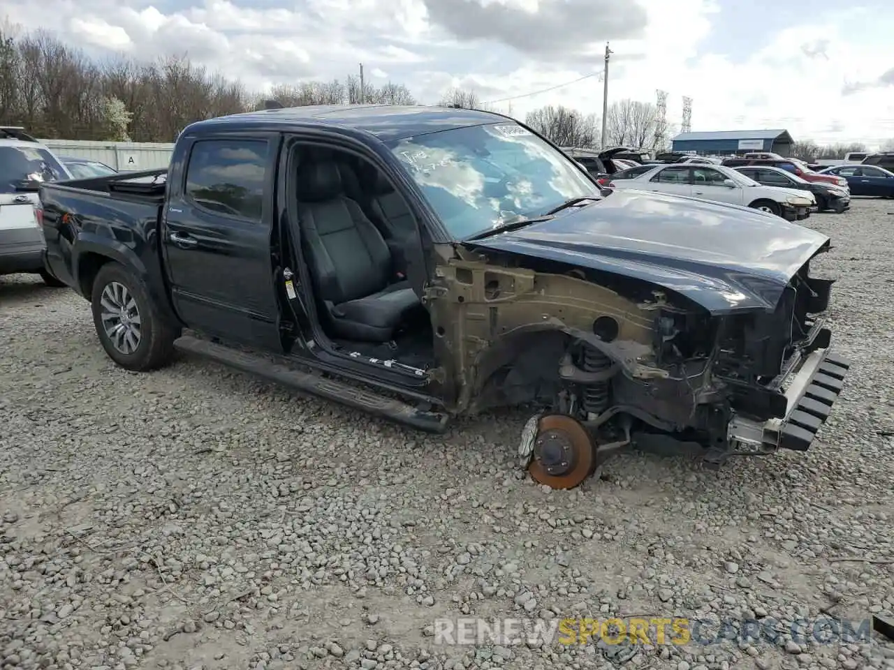 4 Photograph of a damaged car 3TMGZ5ANXLM355366 TOYOTA TACOMA 2020