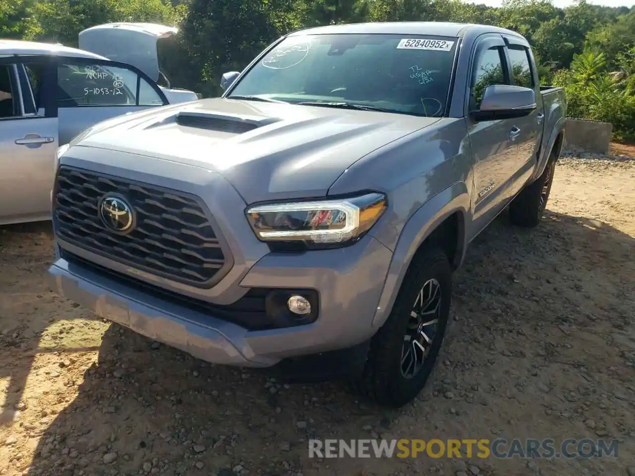 2 Photograph of a damaged car 3TYAZ5CN5LT000886 TOYOTA TACOMA 2020