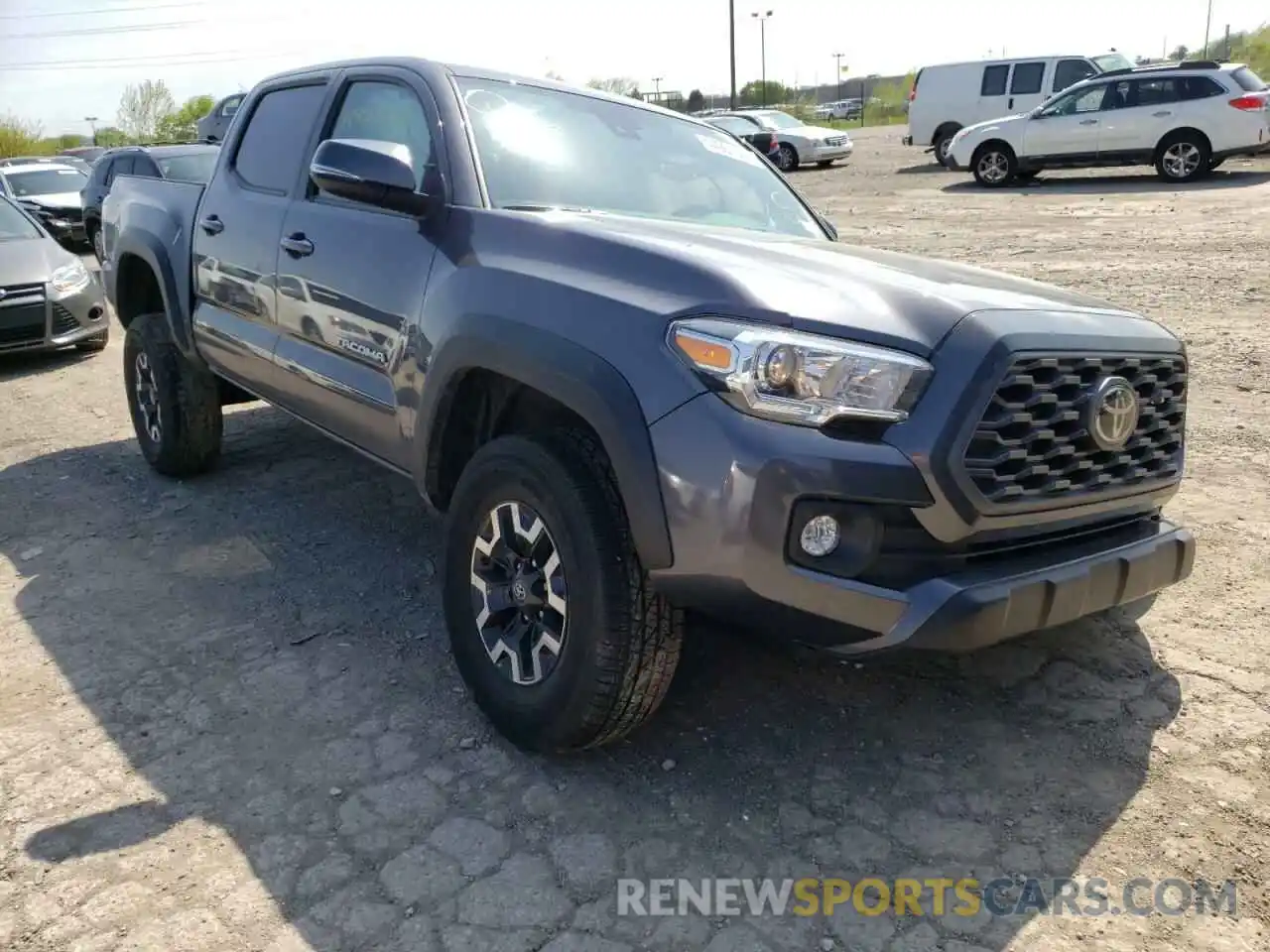 1 Photograph of a damaged car 3TYAZ5CNXLT001371 TOYOTA TACOMA 2020