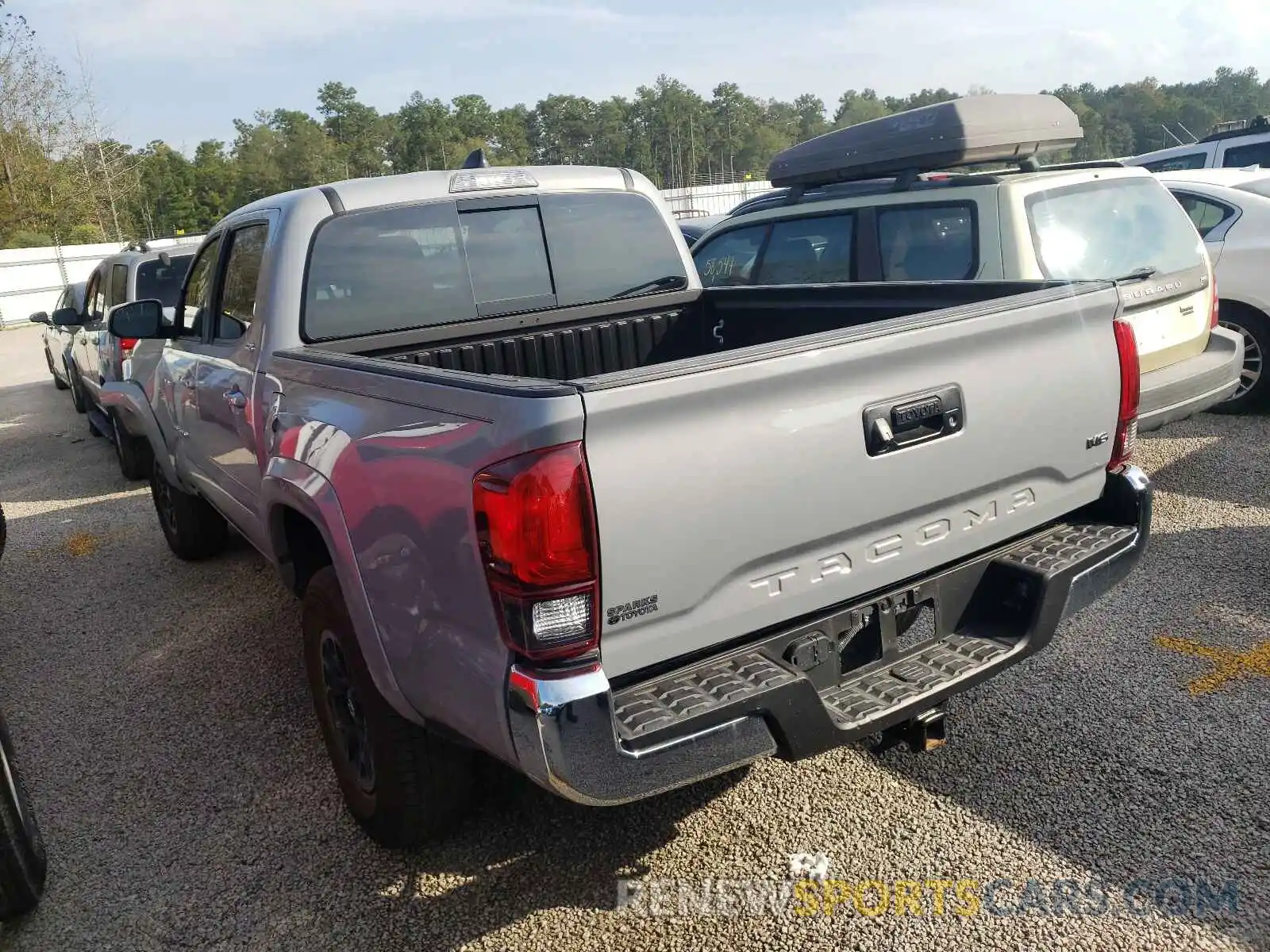 3 Photograph of a damaged car 3TYAZ5CNXLT001600 TOYOTA TACOMA 2020