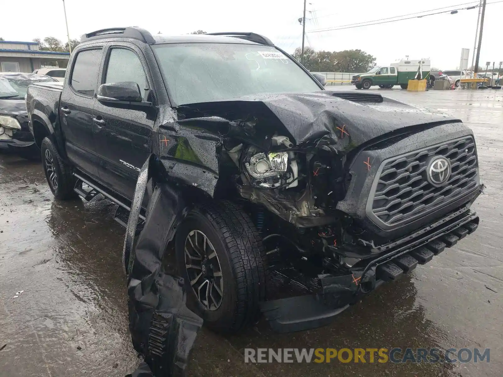 1 Photograph of a damaged car 3TYCZ5AN1LT005708 TOYOTA TACOMA 2020