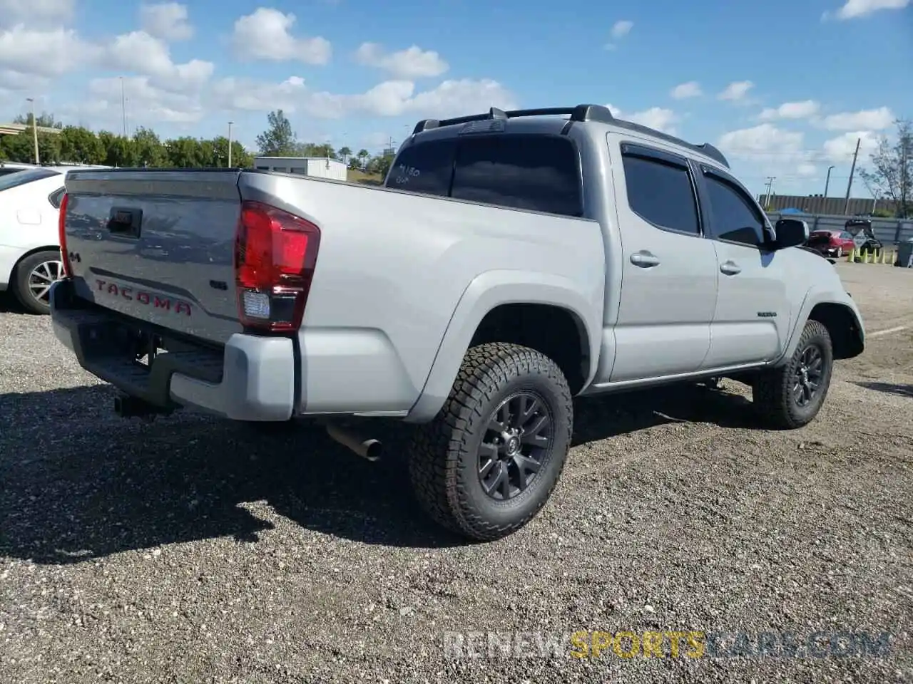 4 Photograph of a damaged car 3TYCZ5AN2LT004180 TOYOTA TACOMA 2020