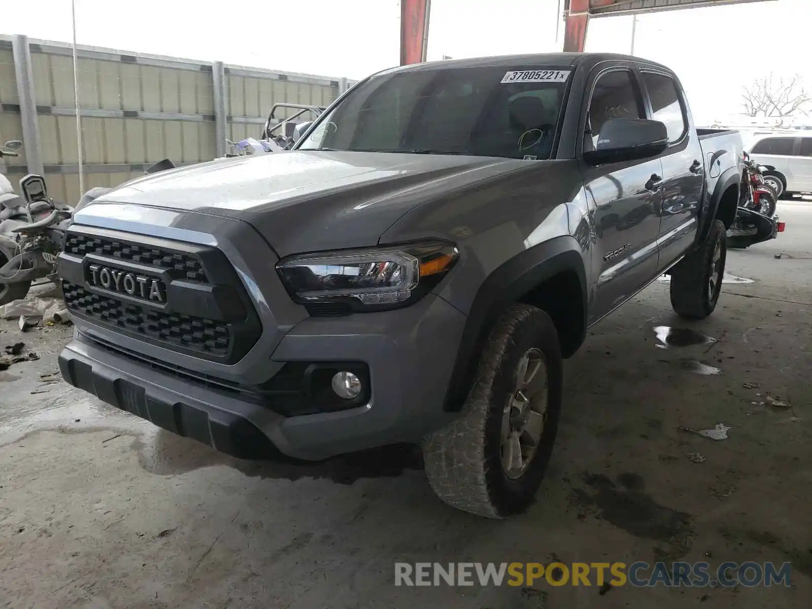 2 Photograph of a damaged car 3TYCZ5AN6LT003811 TOYOTA TACOMA 2020