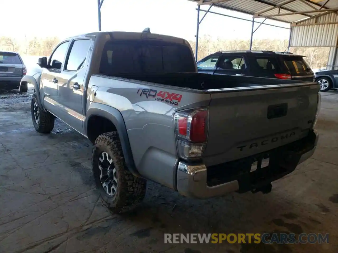 3 Photograph of a damaged car 3TYCZ5AN7LT003333 TOYOTA TACOMA 2020