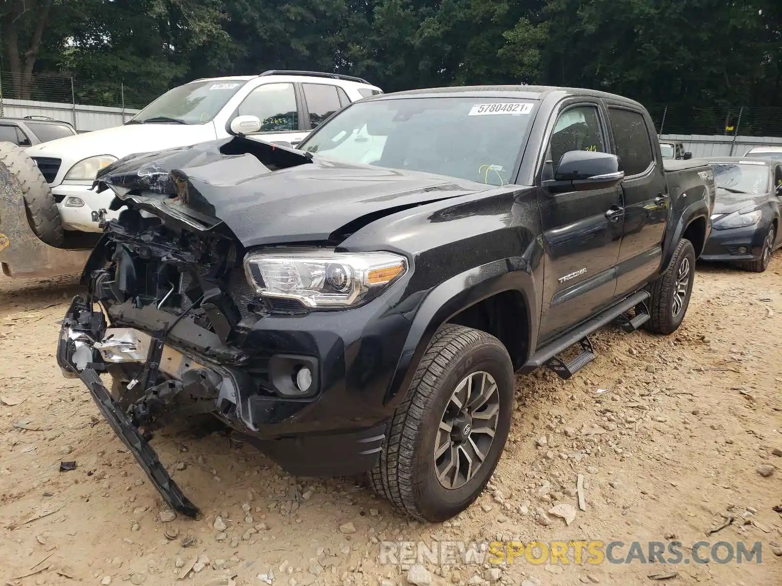 2 Photograph of a damaged car 3TYCZ5AN8LT002238 TOYOTA TACOMA 2020