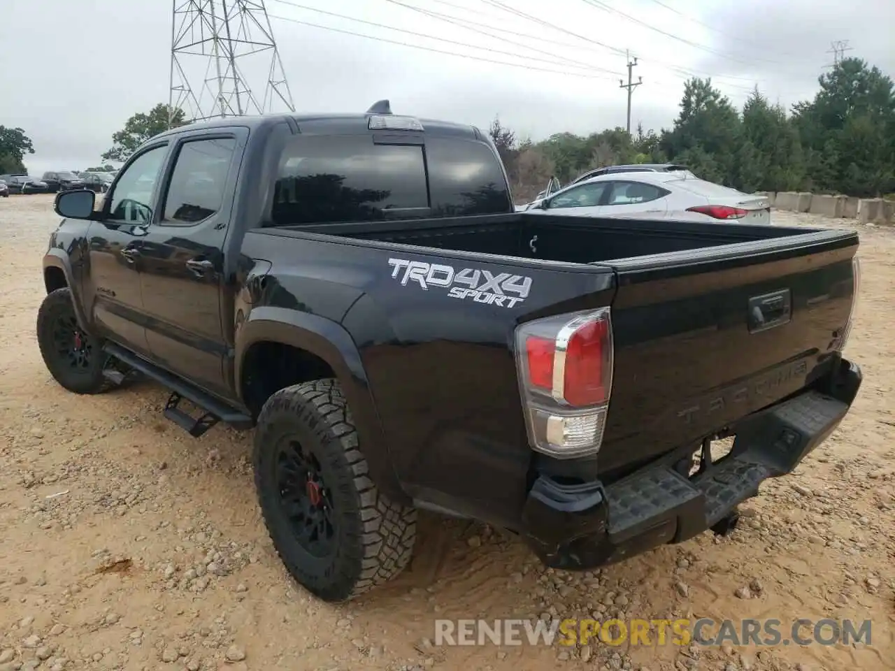 3 Photograph of a damaged car 3TYCZ5AN8LT006905 TOYOTA TACOMA 2020