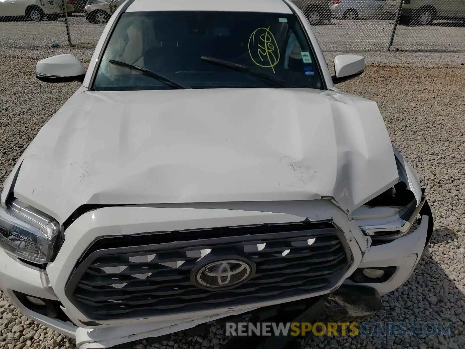 7 Photograph of a damaged car 3TYCZ5AN9LT006220 TOYOTA TACOMA 2020