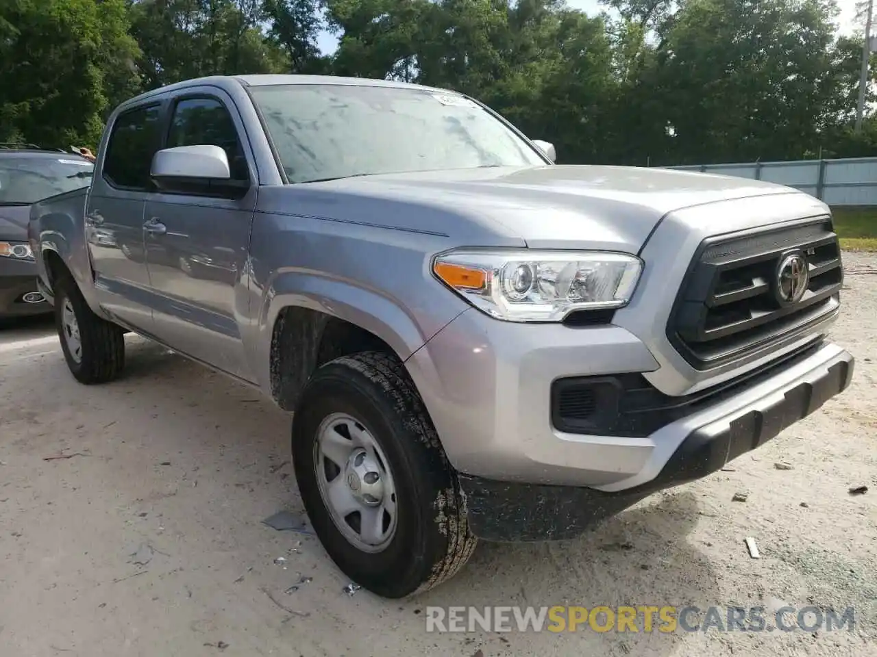 1 Photograph of a damaged car 3TYCZ5AN9LT006430 TOYOTA TACOMA 2020