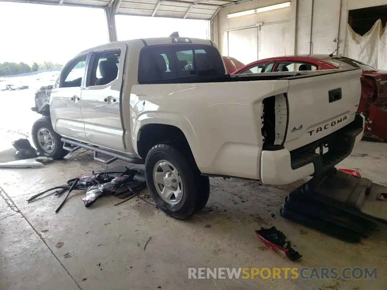 3 Photograph of a damaged car 3TYCZ5AN9LT007111 TOYOTA TACOMA 2020