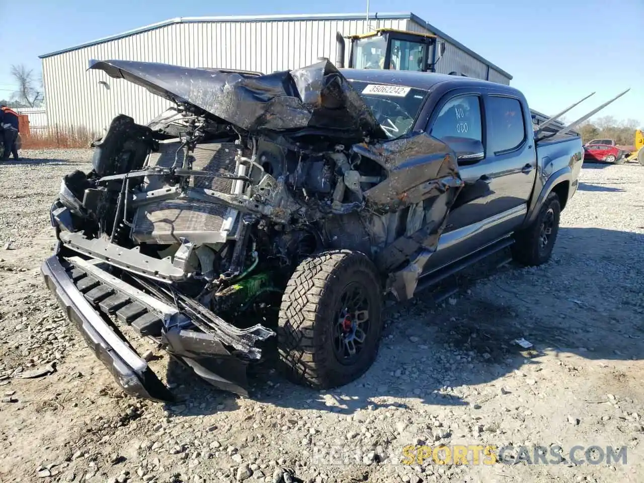 2 Photograph of a damaged car 3TYCZ5ANXLT003424 TOYOTA TACOMA 2020