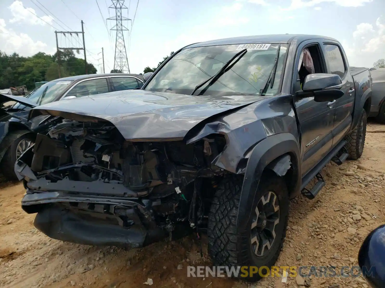 2 Photograph of a damaged car 3TYCZ5ANXLT004282 TOYOTA TACOMA 2020