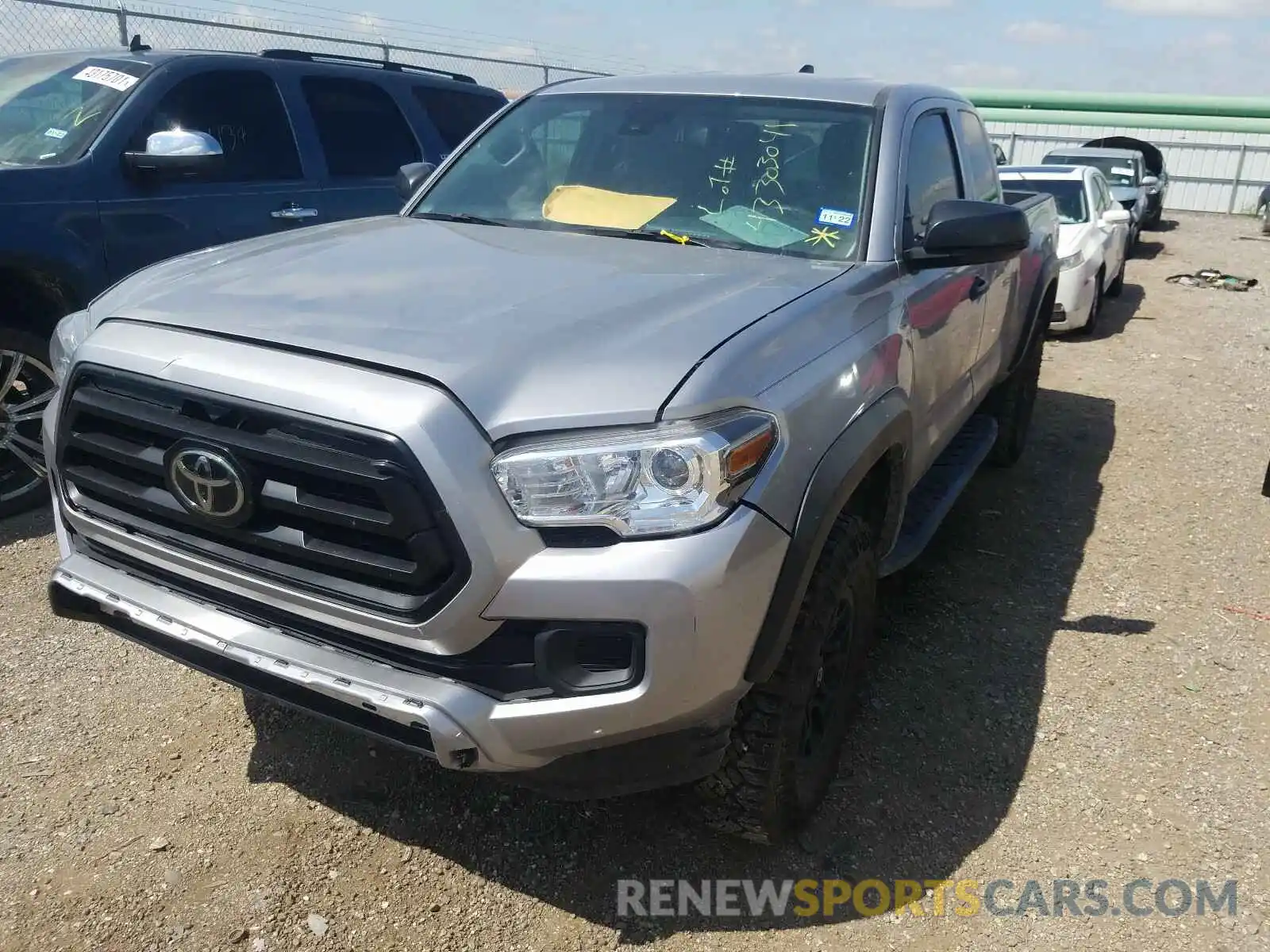 2 Photograph of a damaged car 3TYRX5GN0LT003522 TOYOTA TACOMA 2020