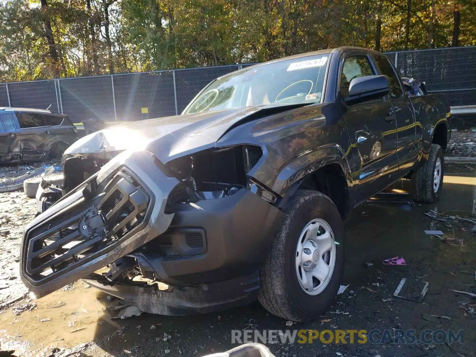 2 Photograph of a damaged car 3TYRX5GN0LT005397 TOYOTA TACOMA 2020