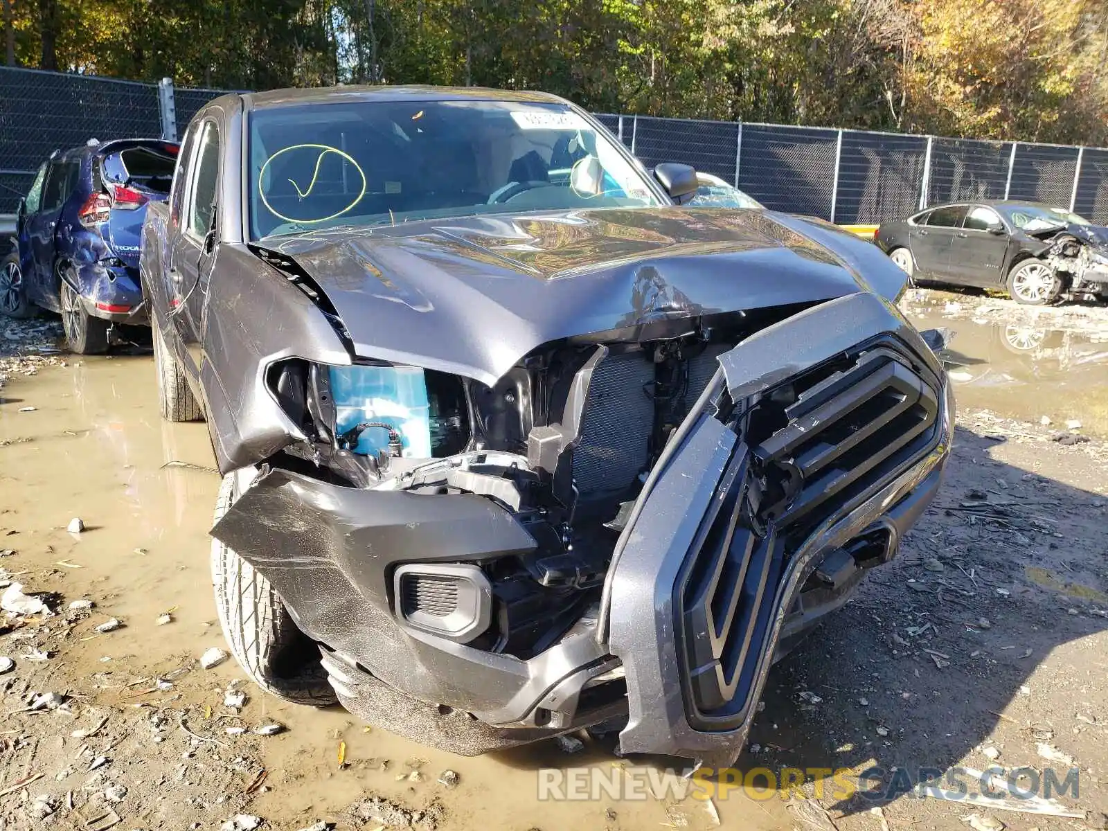 9 Photograph of a damaged car 3TYRX5GN0LT005397 TOYOTA TACOMA 2020