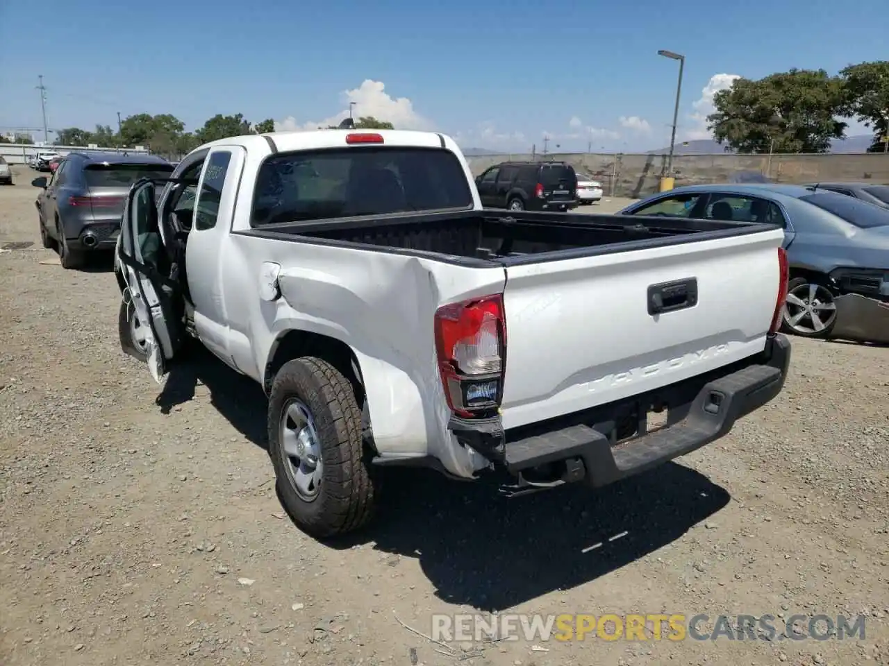 3 Photograph of a damaged car 3TYRX5GN1LT001214 TOYOTA TACOMA 2020