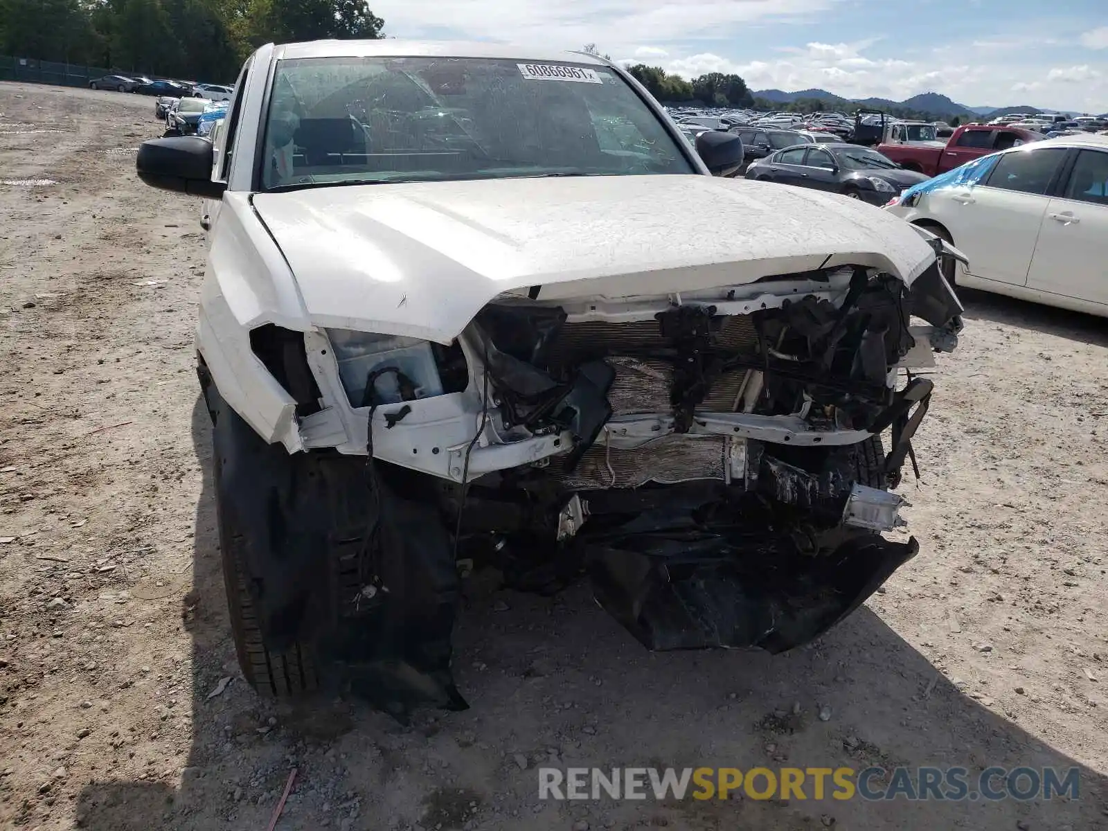 9 Photograph of a damaged car 3TYRX5GN1LT001732 TOYOTA TACOMA 2020