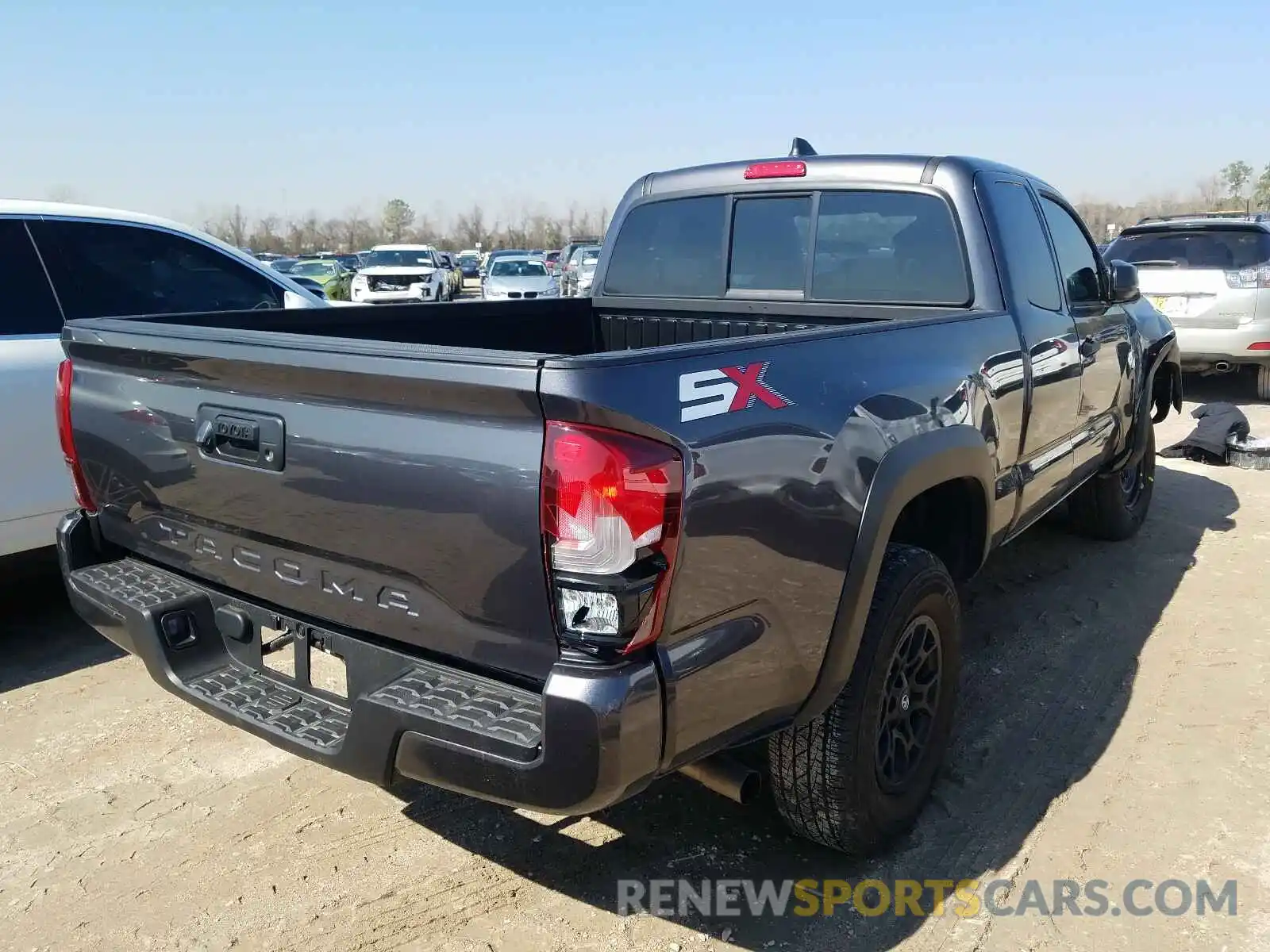 4 Photograph of a damaged car 3TYRX5GN1LT002105 TOYOTA TACOMA 2020