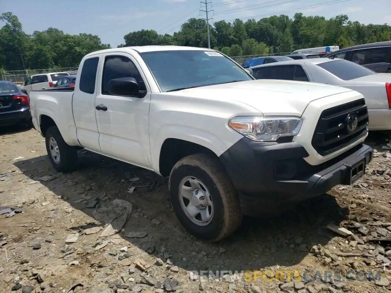 1 Photograph of a damaged car 3TYRX5GN1LT003867 TOYOTA TACOMA 2020