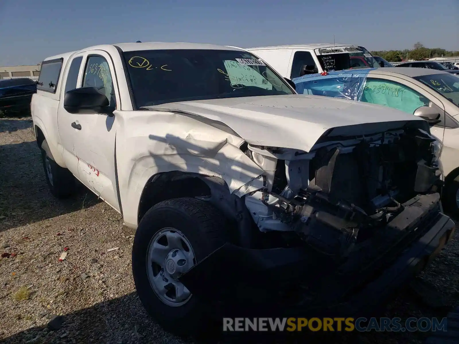 1 Photograph of a damaged car 3TYRX5GN1LT004579 TOYOTA TACOMA 2020