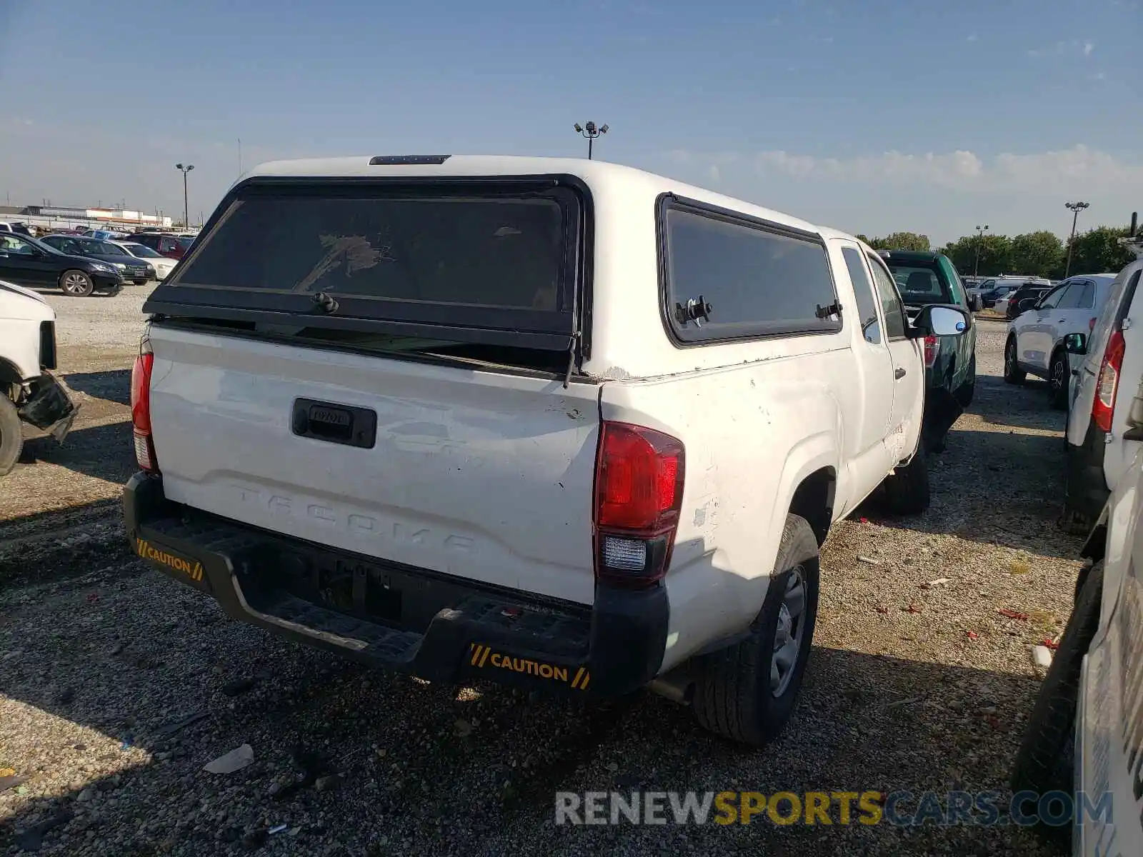 4 Photograph of a damaged car 3TYRX5GN1LT004579 TOYOTA TACOMA 2020