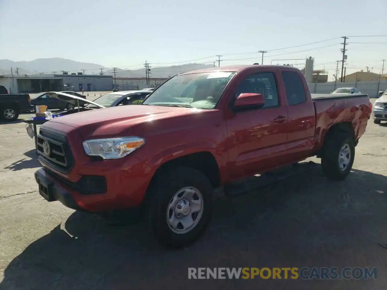 2 Photograph of a damaged car 3TYRX5GN2LT000685 TOYOTA TACOMA 2020