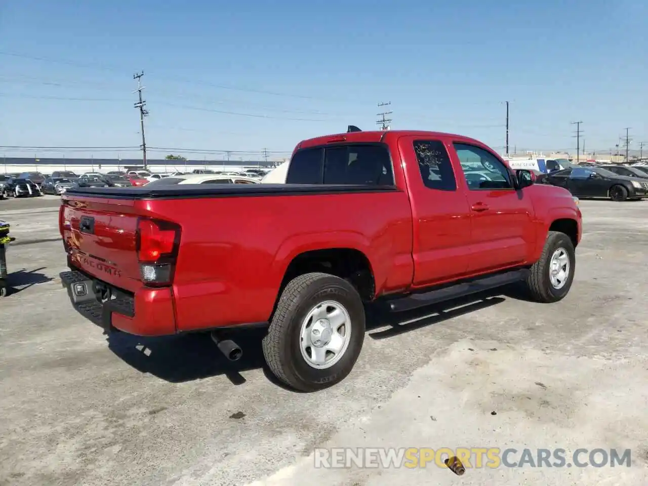 4 Photograph of a damaged car 3TYRX5GN2LT000685 TOYOTA TACOMA 2020