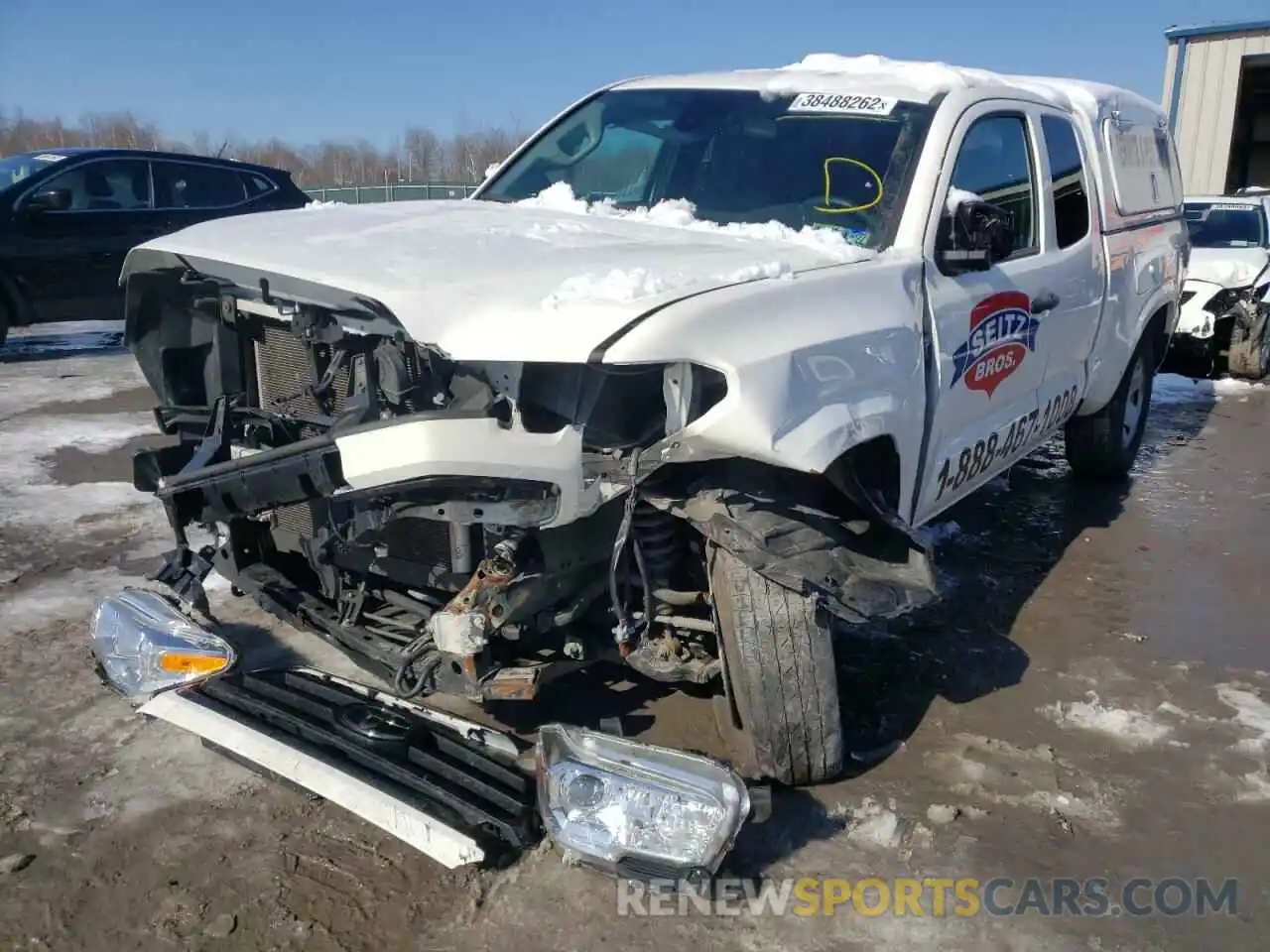 2 Photograph of a damaged car 3TYRX5GN2LT001951 TOYOTA TACOMA 2020