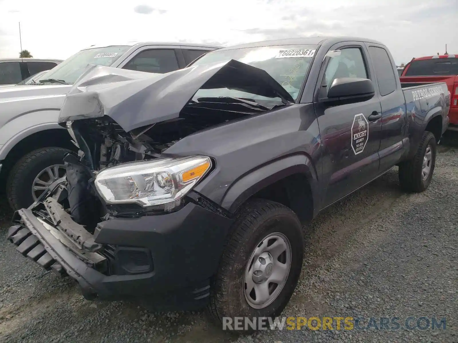 2 Photograph of a damaged car 3TYRX5GN2LT002355 TOYOTA TACOMA 2020