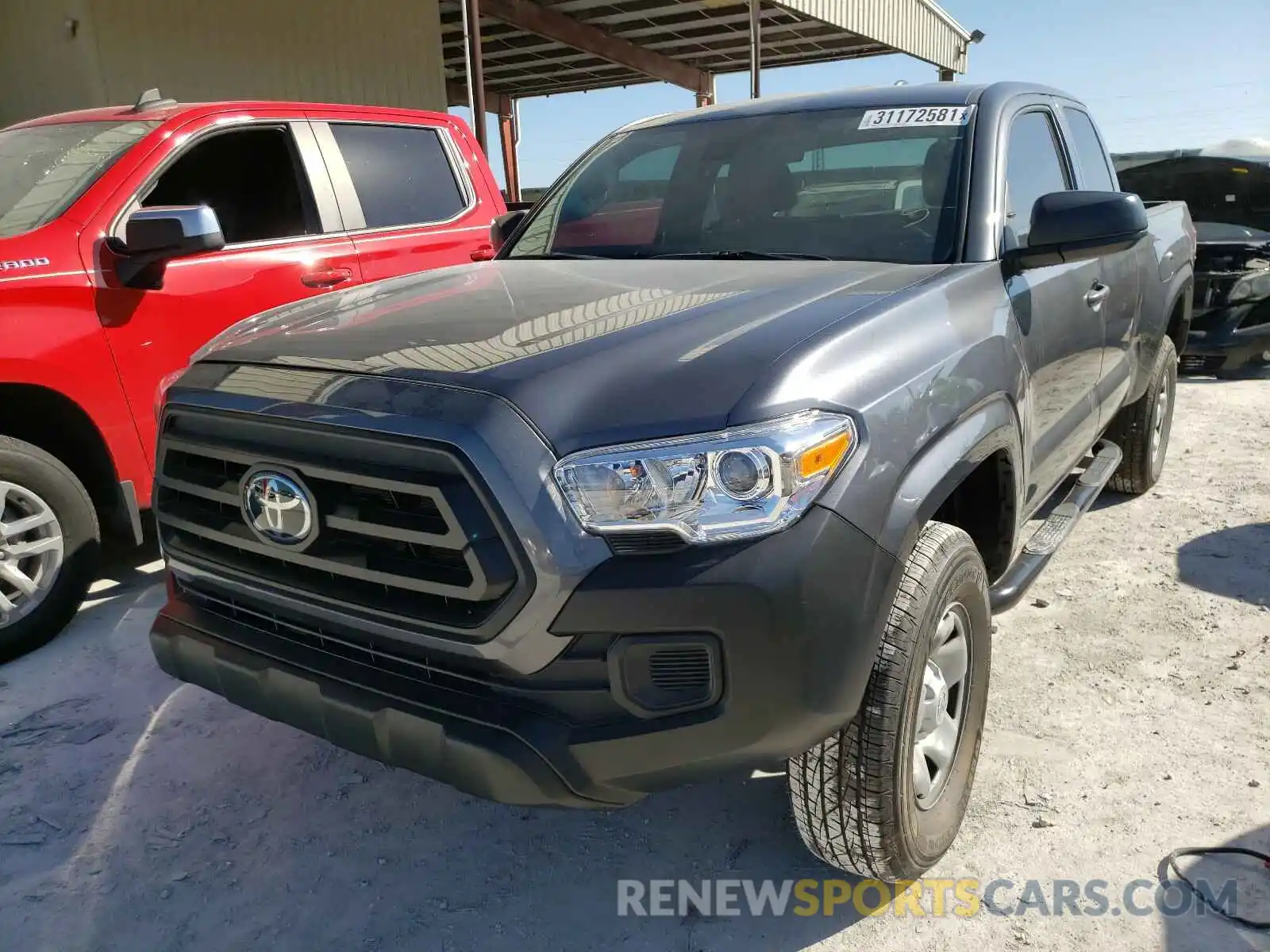 2 Photograph of a damaged car 3TYRX5GN2LT003733 TOYOTA TACOMA 2020