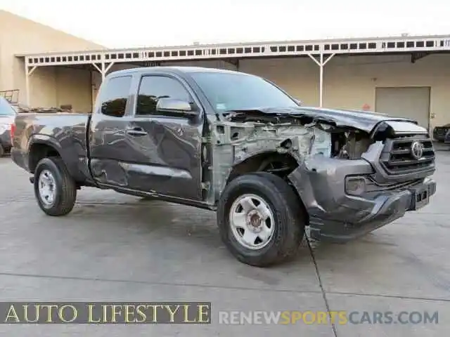 1 Photograph of a damaged car 3TYRX5GN3LT000839 TOYOTA TACOMA 2020