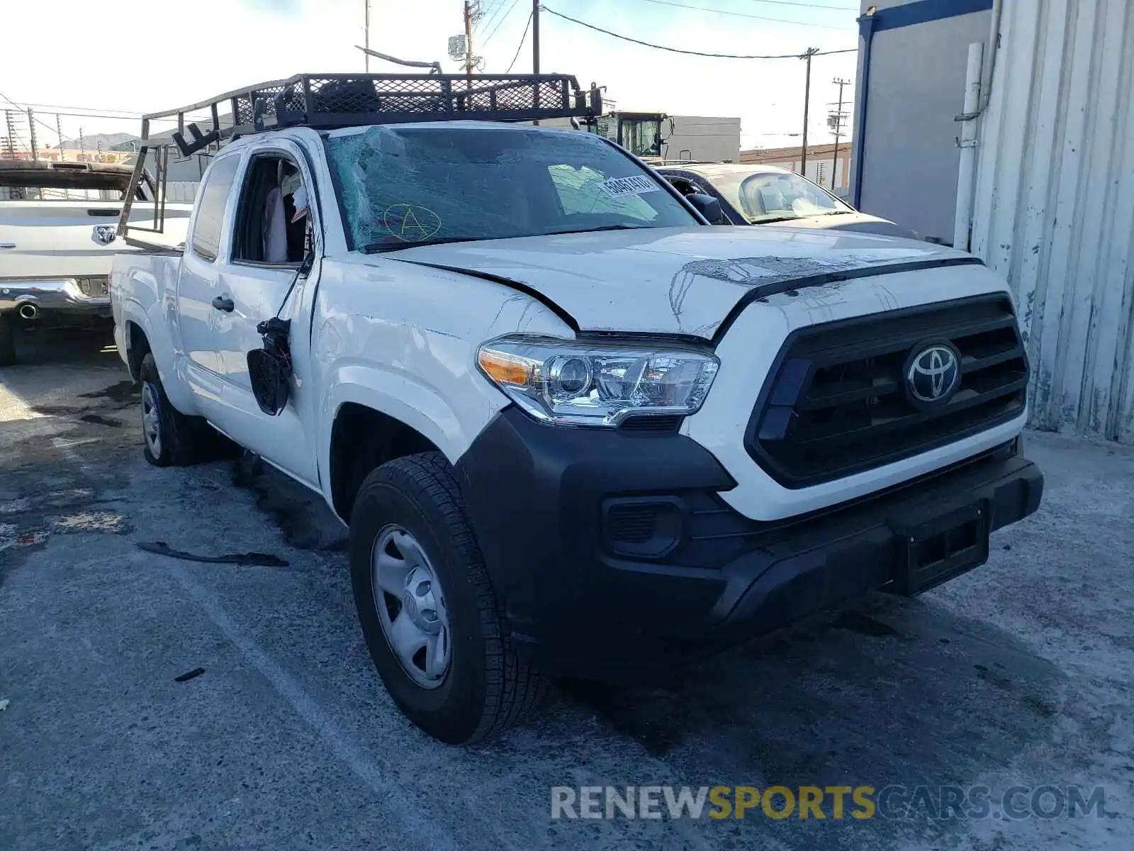 1 Photograph of a damaged car 3TYRX5GN3LT001277 TOYOTA TACOMA 2020