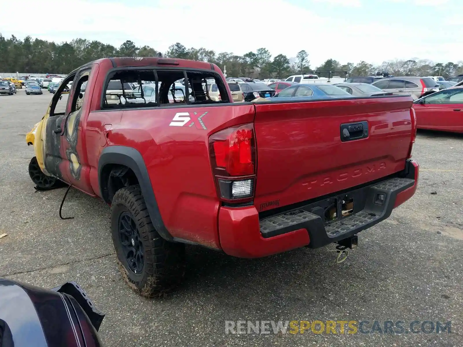 3 Photograph of a damaged car 3TYRX5GN4LT001997 TOYOTA TACOMA 2020