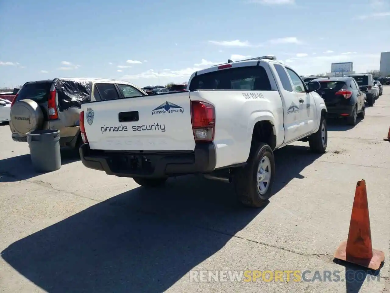 4 Photograph of a damaged car 3TYRX5GN4LT002390 TOYOTA TACOMA 2020