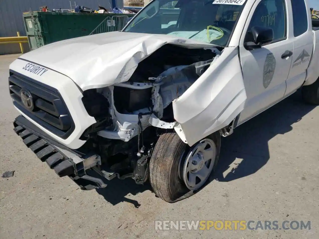 9 Photograph of a damaged car 3TYRX5GN4LT002390 TOYOTA TACOMA 2020