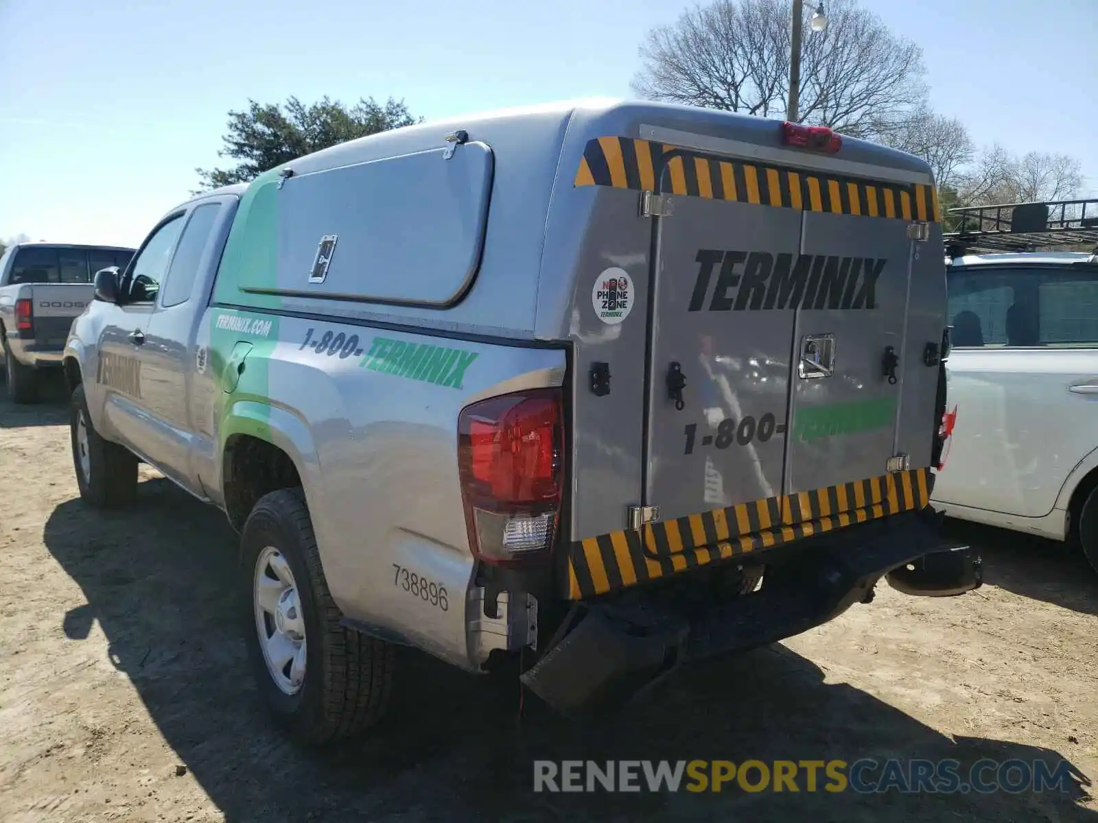 3 Photograph of a damaged car 3TYRX5GN4LT003796 TOYOTA TACOMA 2020