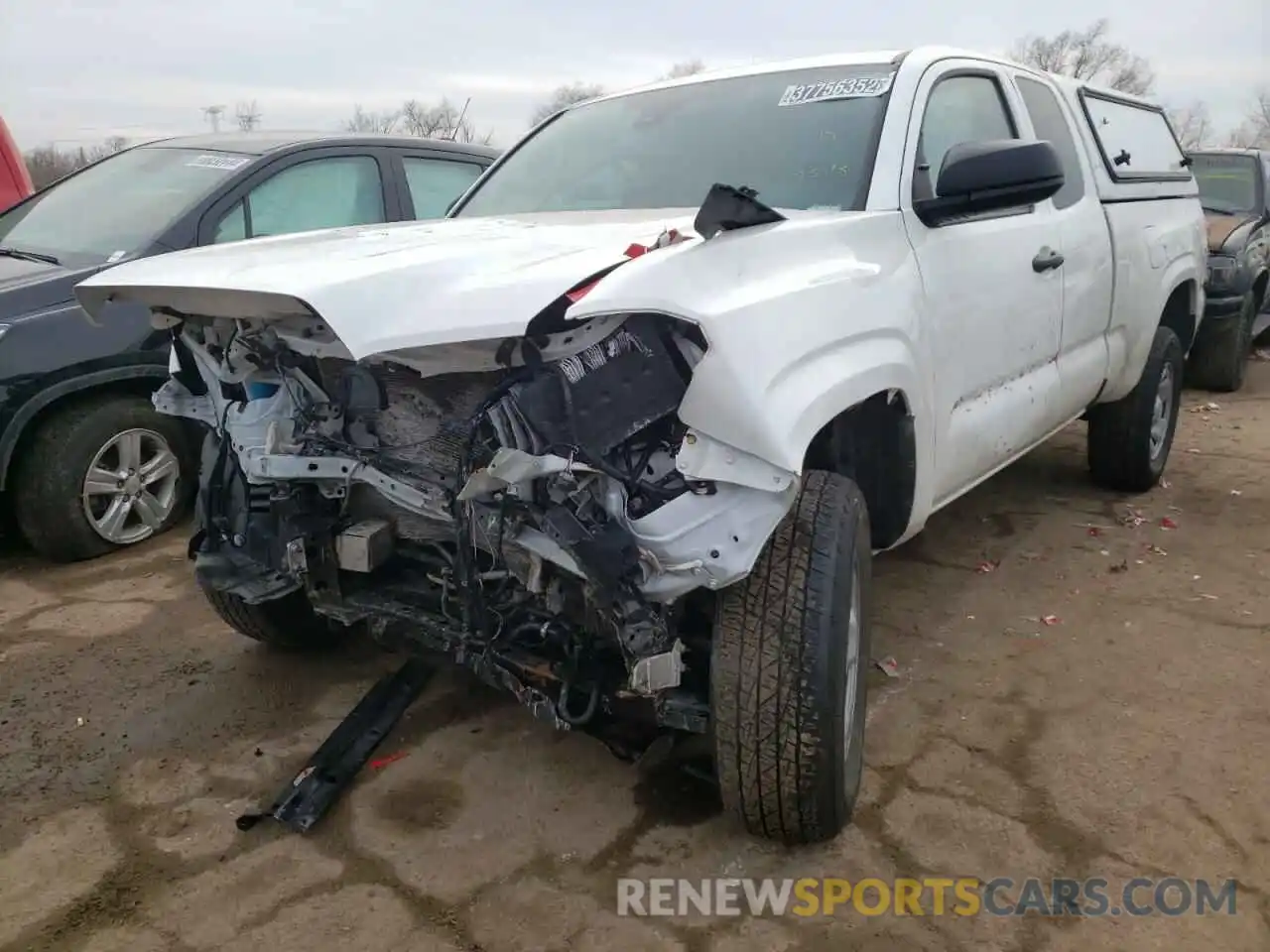 2 Photograph of a damaged car 3TYRX5GN4LT005015 TOYOTA TACOMA 2020