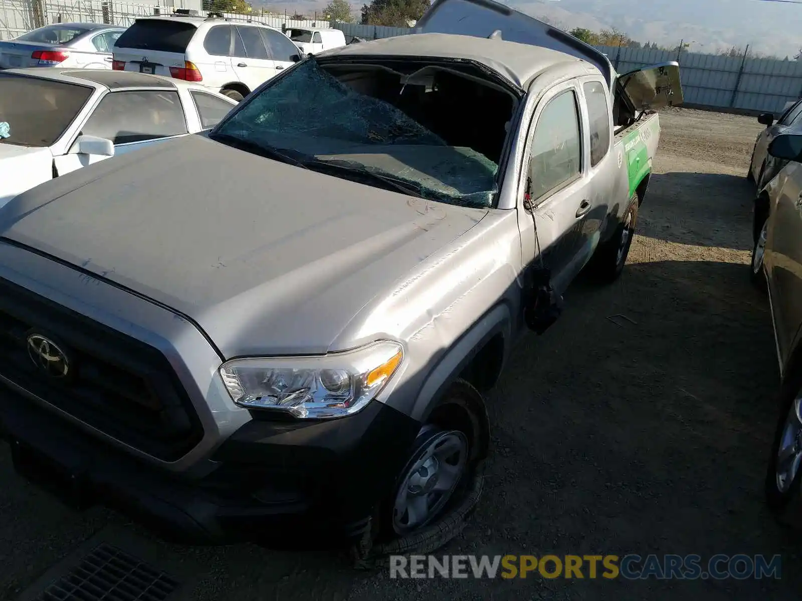 9 Photograph of a damaged car 3TYRX5GN5LT001507 TOYOTA TACOMA 2020