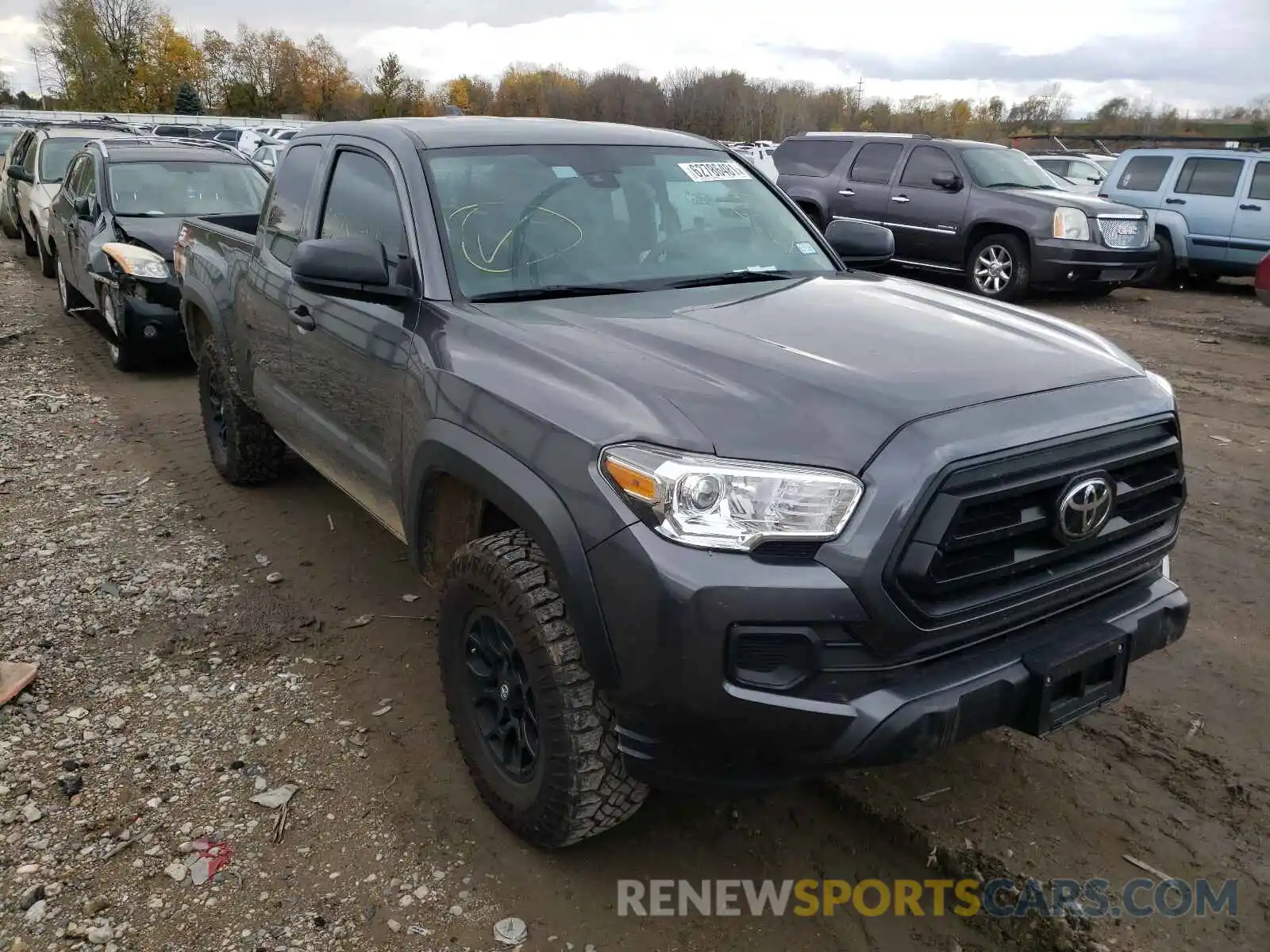 1 Photograph of a damaged car 3TYRX5GN5LT001751 TOYOTA TACOMA 2020