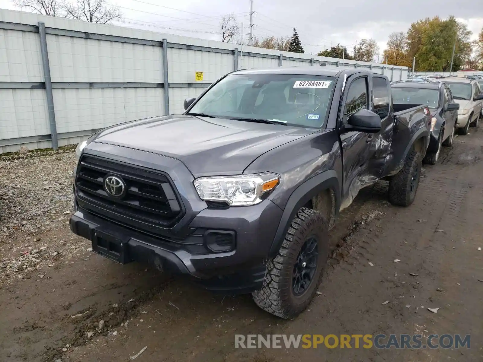 2 Photograph of a damaged car 3TYRX5GN5LT001751 TOYOTA TACOMA 2020