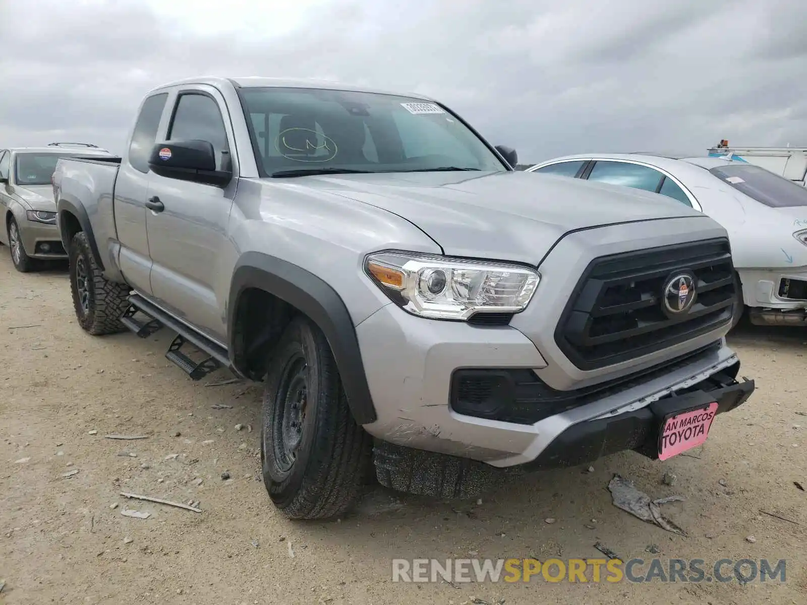 1 Photograph of a damaged car 3TYRX5GN5LT002334 TOYOTA TACOMA 2020