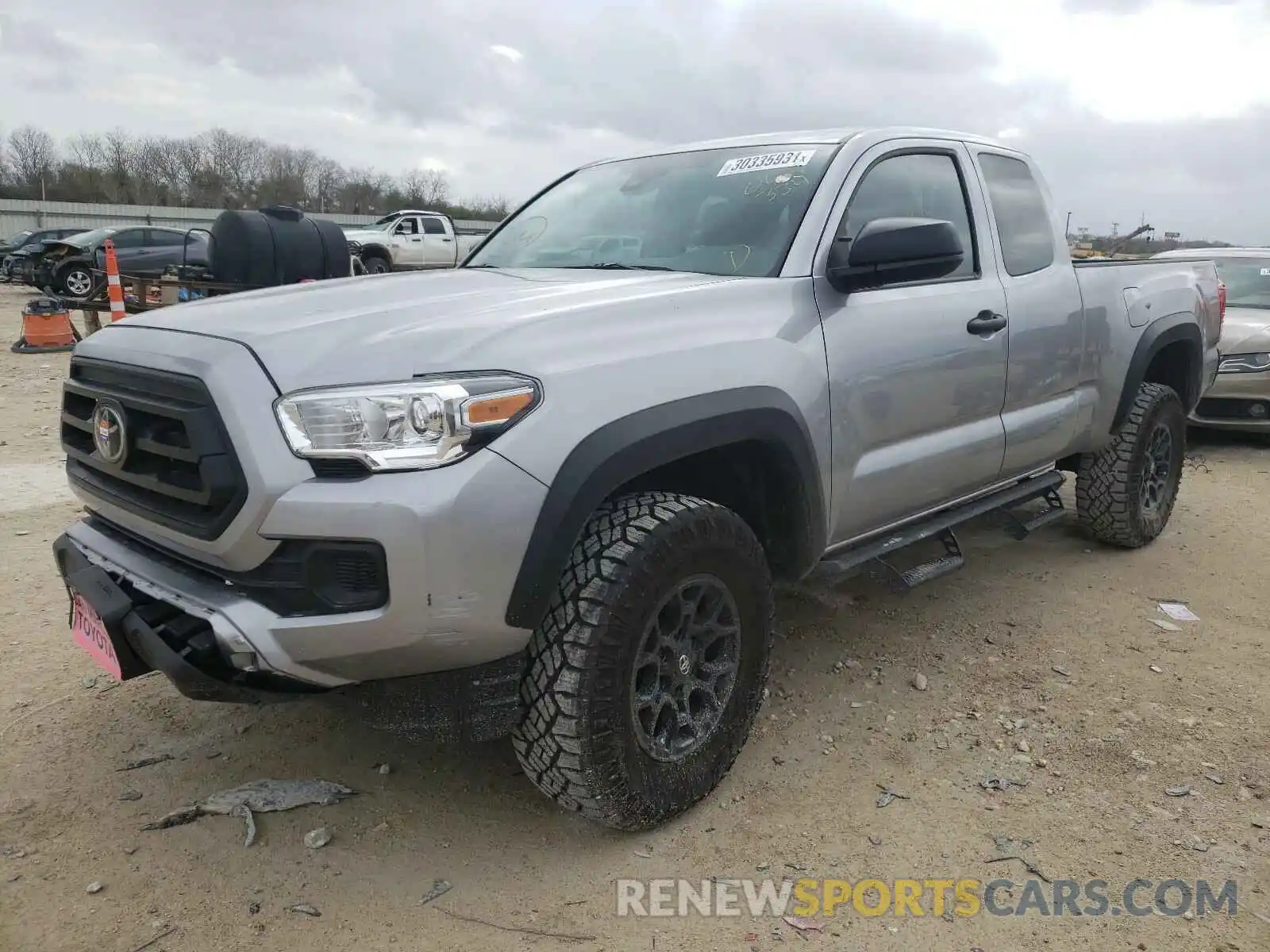 2 Photograph of a damaged car 3TYRX5GN5LT002334 TOYOTA TACOMA 2020