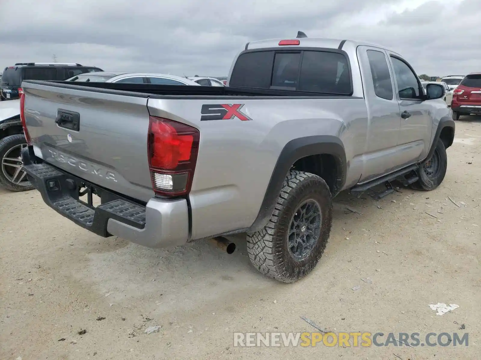 4 Фотография поврежденного автомобиля 3TYRX5GN5LT002334 TOYOTA TACOMA 2020