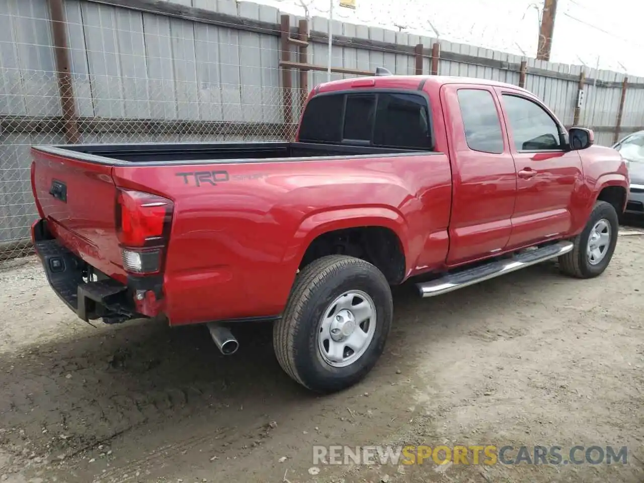 4 Photograph of a damaged car 3TYRX5GN5LT003659 TOYOTA TACOMA 2020