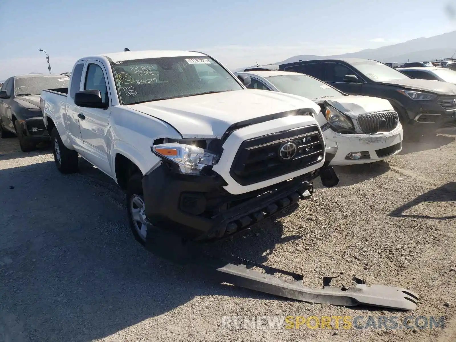 1 Photograph of a damaged car 3TYRX5GN5LT004519 TOYOTA TACOMA 2020